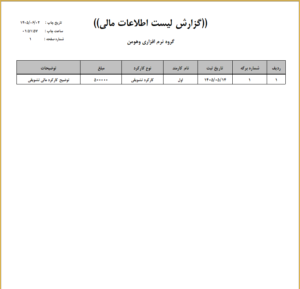نمونه فیش حقوقی 6
